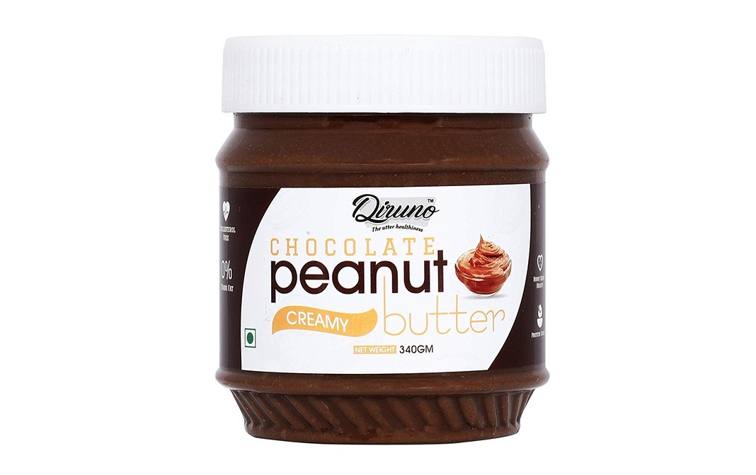 Diruno Chocolte Peanut Butter Creamy   Plastic Jar  340 grams